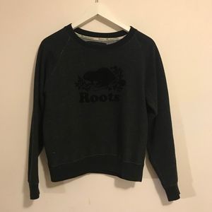 Black Roots Crewneck